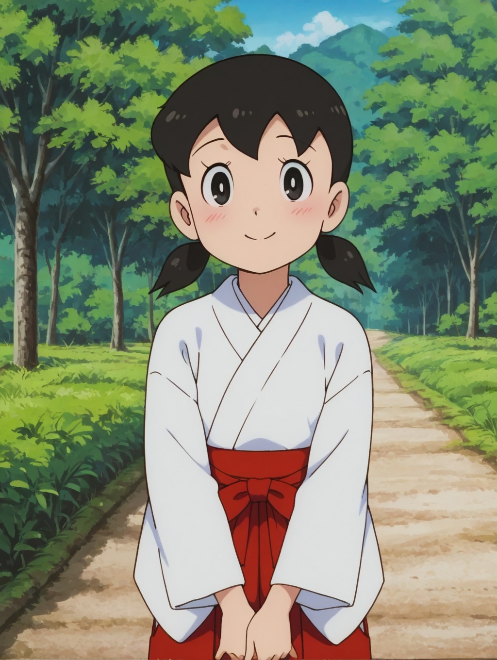 minamoto shizuka,  1girl,  solo on Tensor.Art