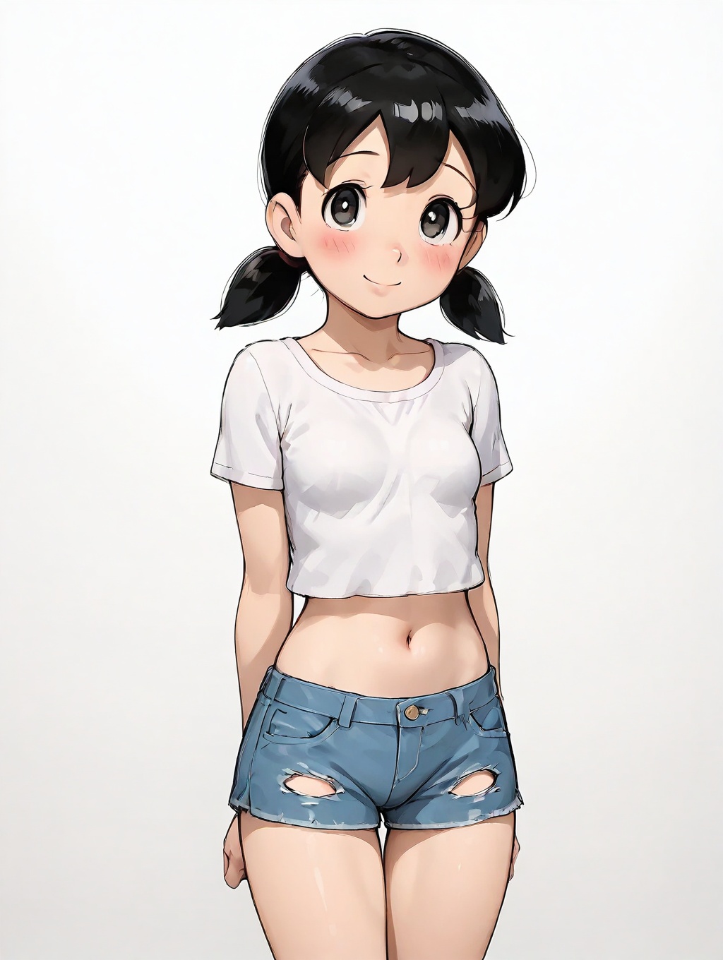 minamoto shizuka,  1girl,  solo on Tensor.Art