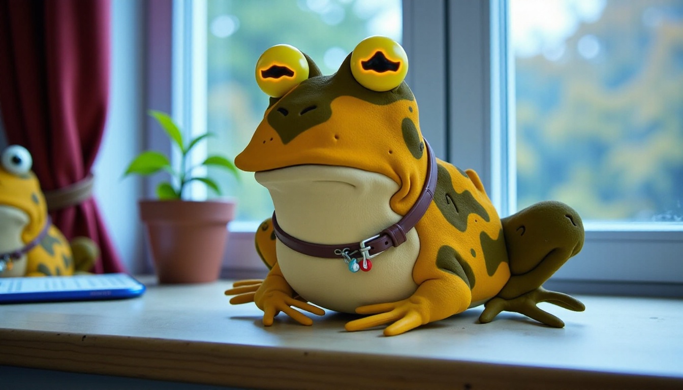 PHOTO OF HYPNOTOAD PLUSHIE on Tensor.Art