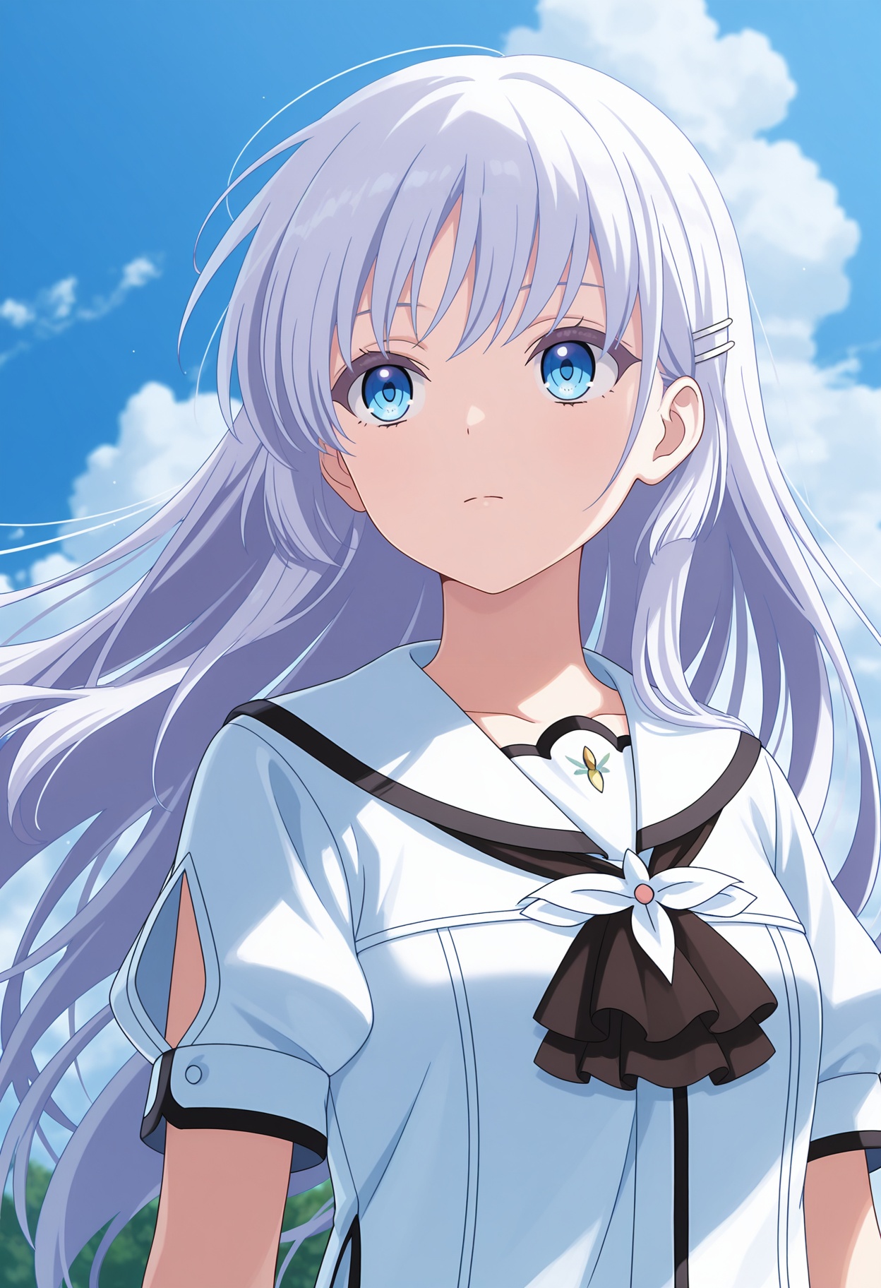 Naruse Shiroha,  1girl,  solo on Tensor.Art