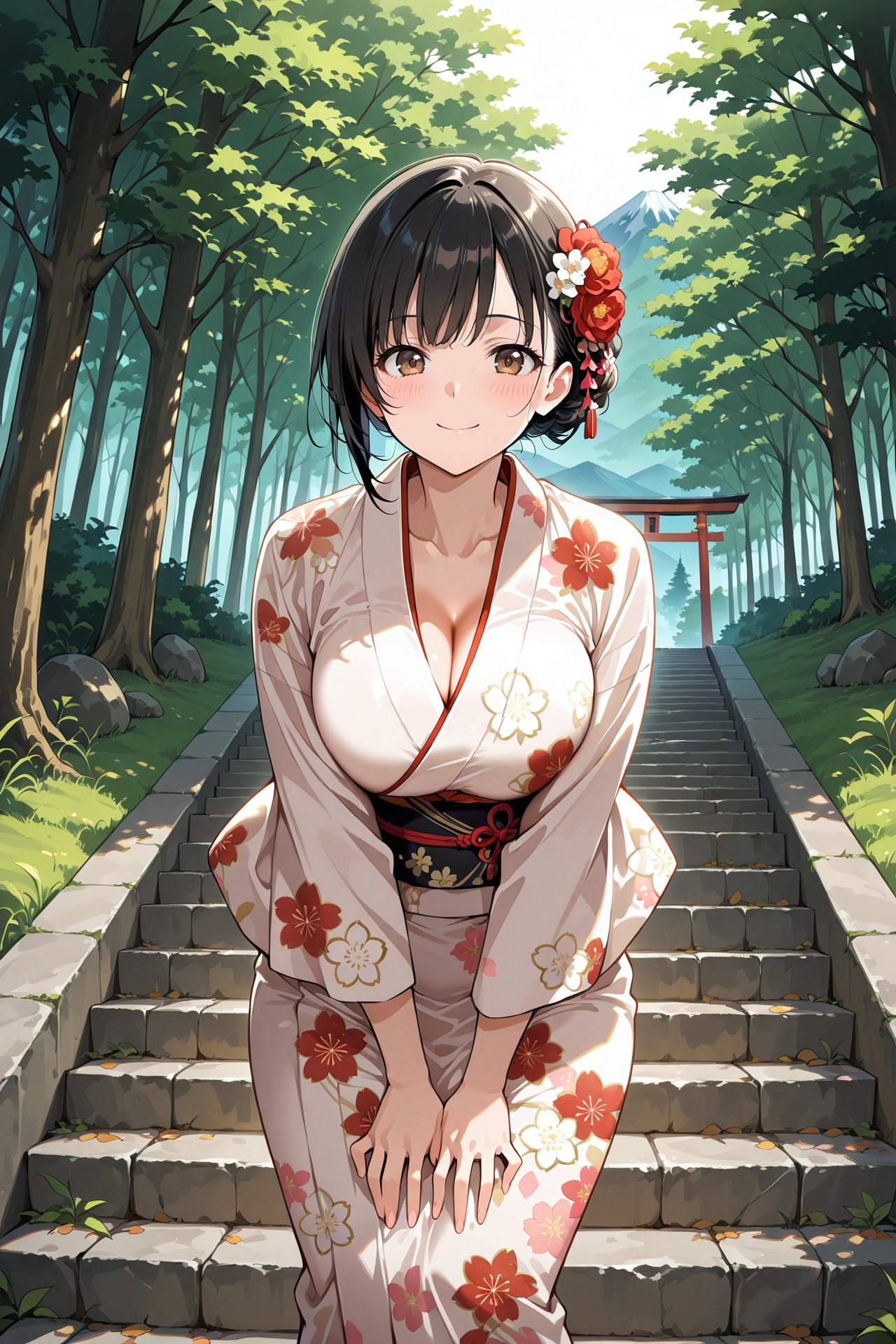 1girl,  solo,  short hair on Tensor.Art