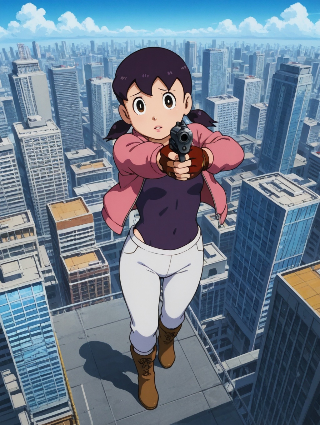 anime coloring,  minamoto shizuka,  1girl on Tensor.Art