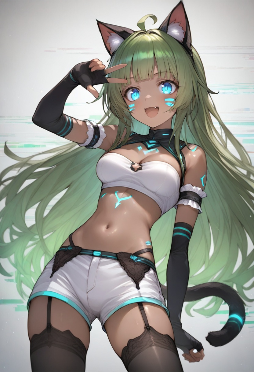 1girl,  original,  ahoge on Tensor.Art