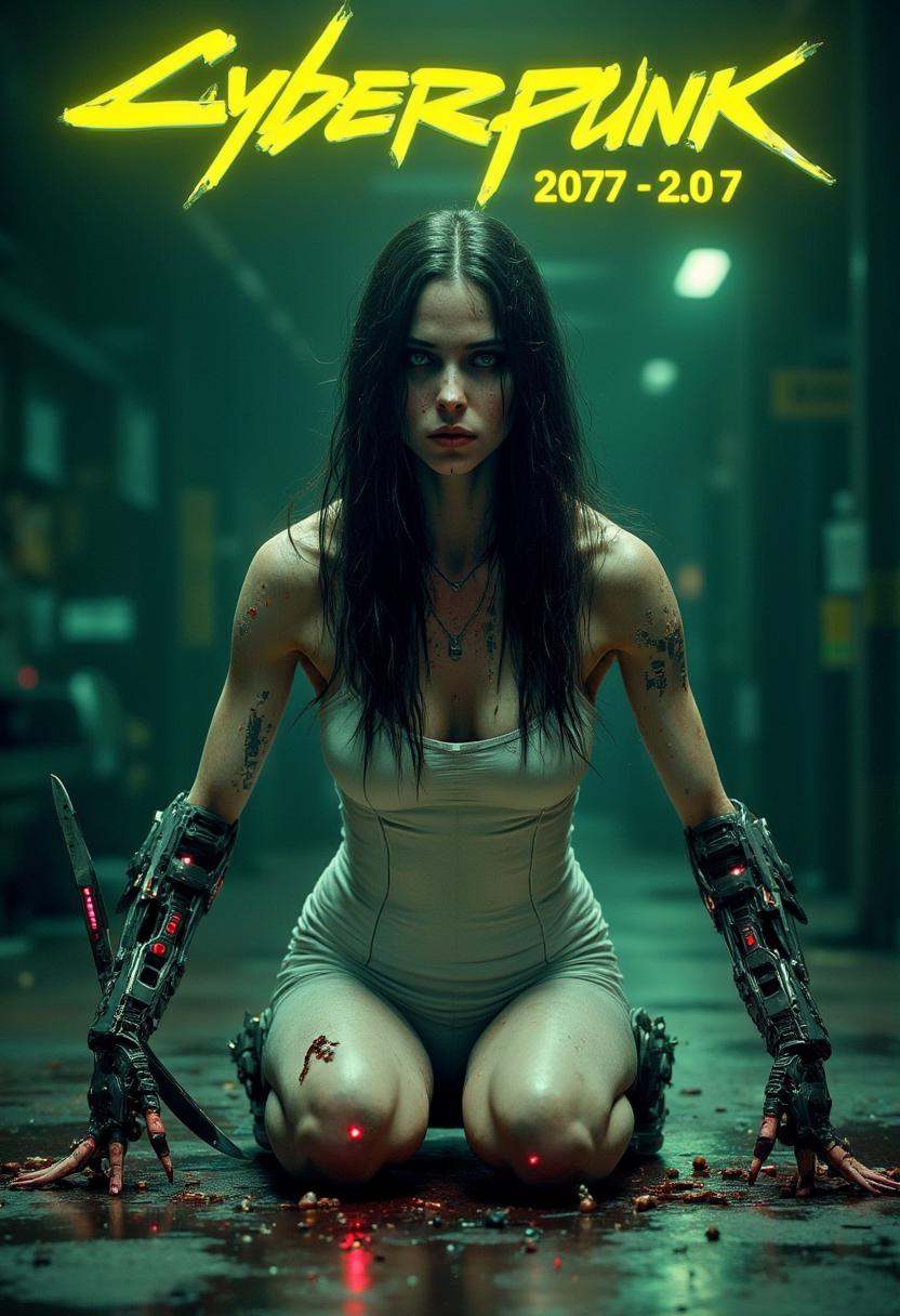 Cyberpunk highly detailed,  high-resolution photograph,  recypu style.Dark futuristic style on Tensor.Art