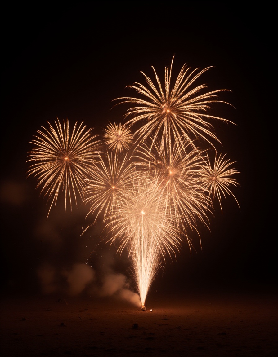 (score_9, realistic, score_8_up:1.3), score_7_up, raw, photo realistic,  HD,8K, CWFantacyGlow,aerial fireworks,black background,blurry,blurry foreground,depth of field,fireworks,food,light particles,moon,night,night sky,orange \(fruit\),planet,sky,space,star \(sky\),starry sky,starry sky print,sunset  <lora:FLUX.奇幻内发光CWFantacyGlow:1.2>