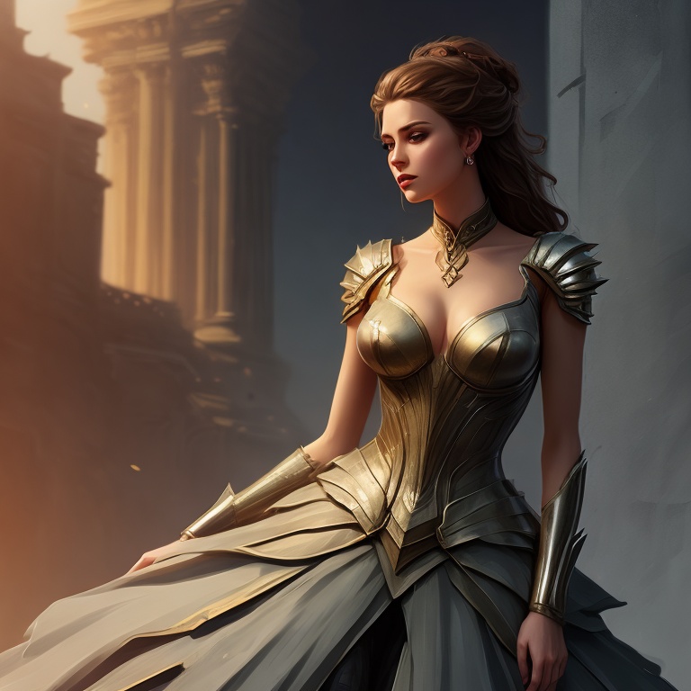 concept art female,  . digital artwork,  illustrative on Tensor.Art