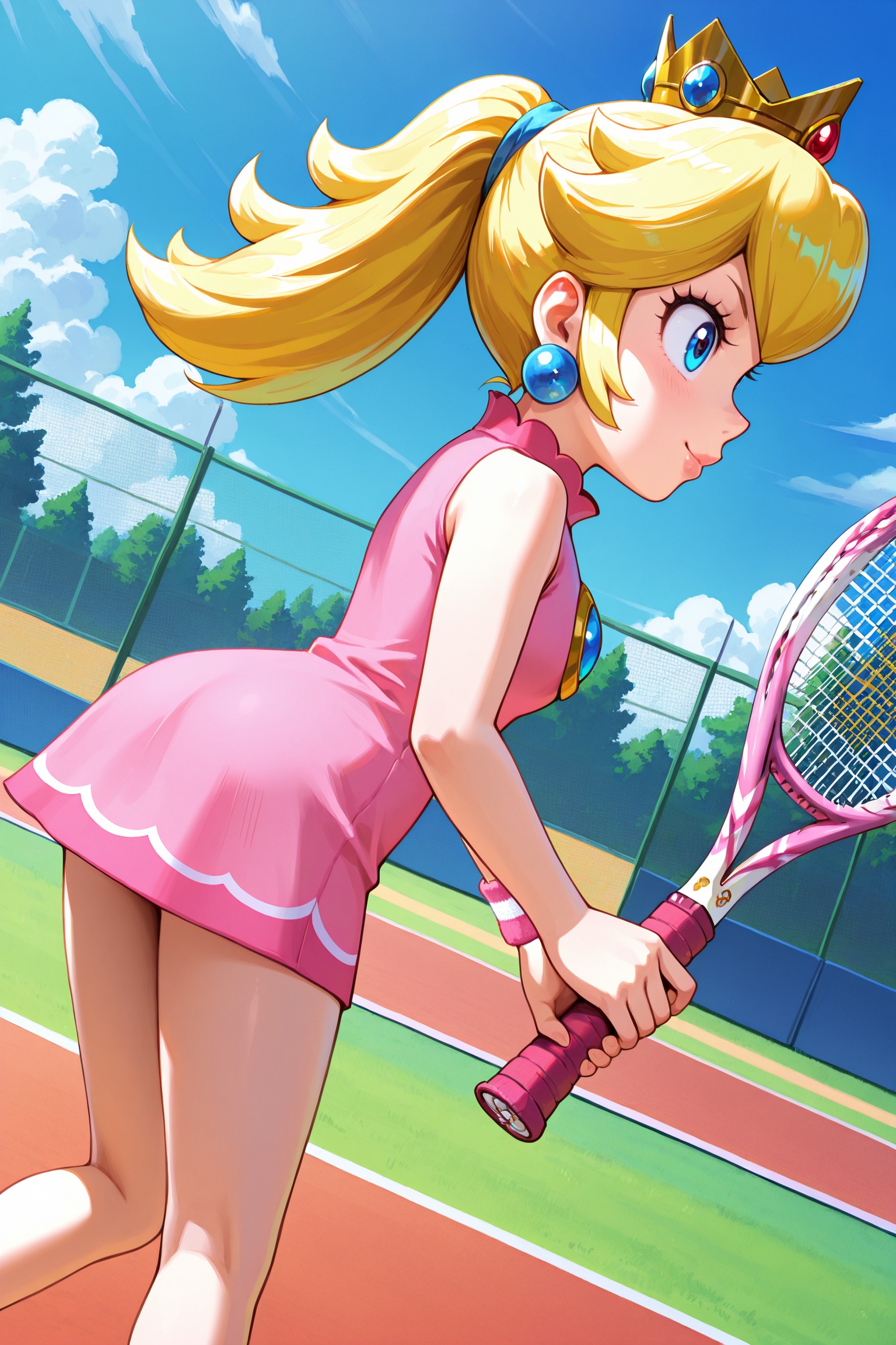 2d,  anime screencap,  omsPeachTennis on Tensor.Art