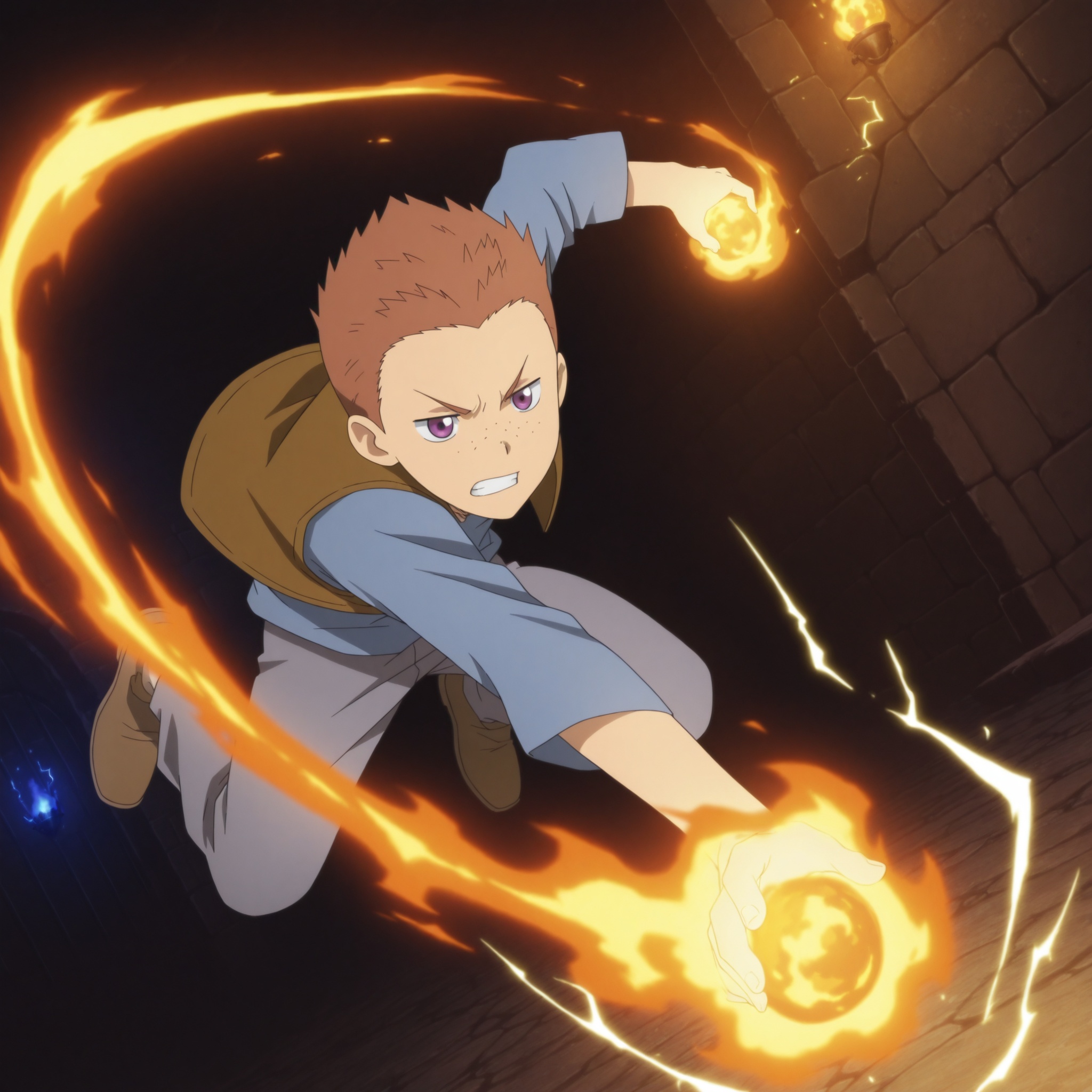 anime screencap,  masterpiece,  dynamic angle on Tensor.Art