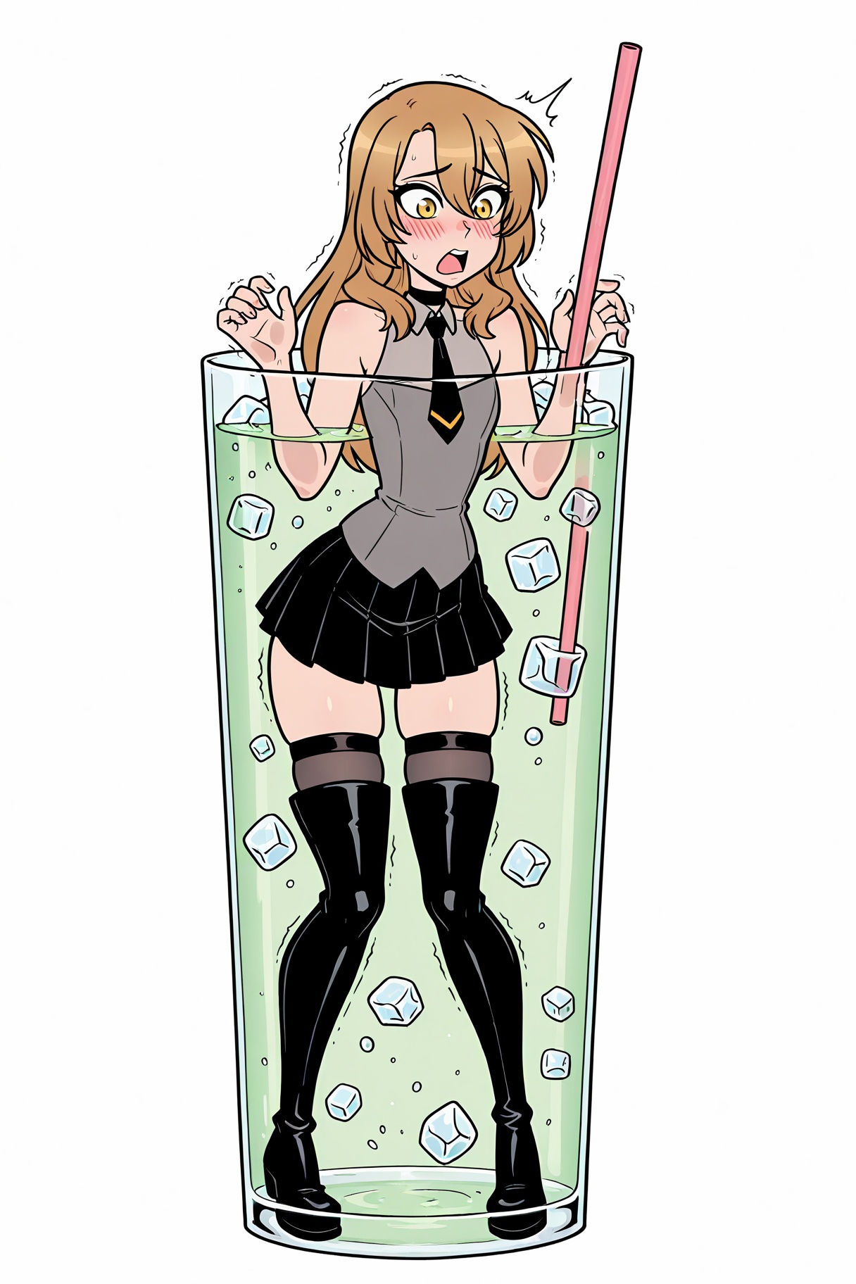 comicbook style,  colored lineart,  flat colors on Tensor.Art