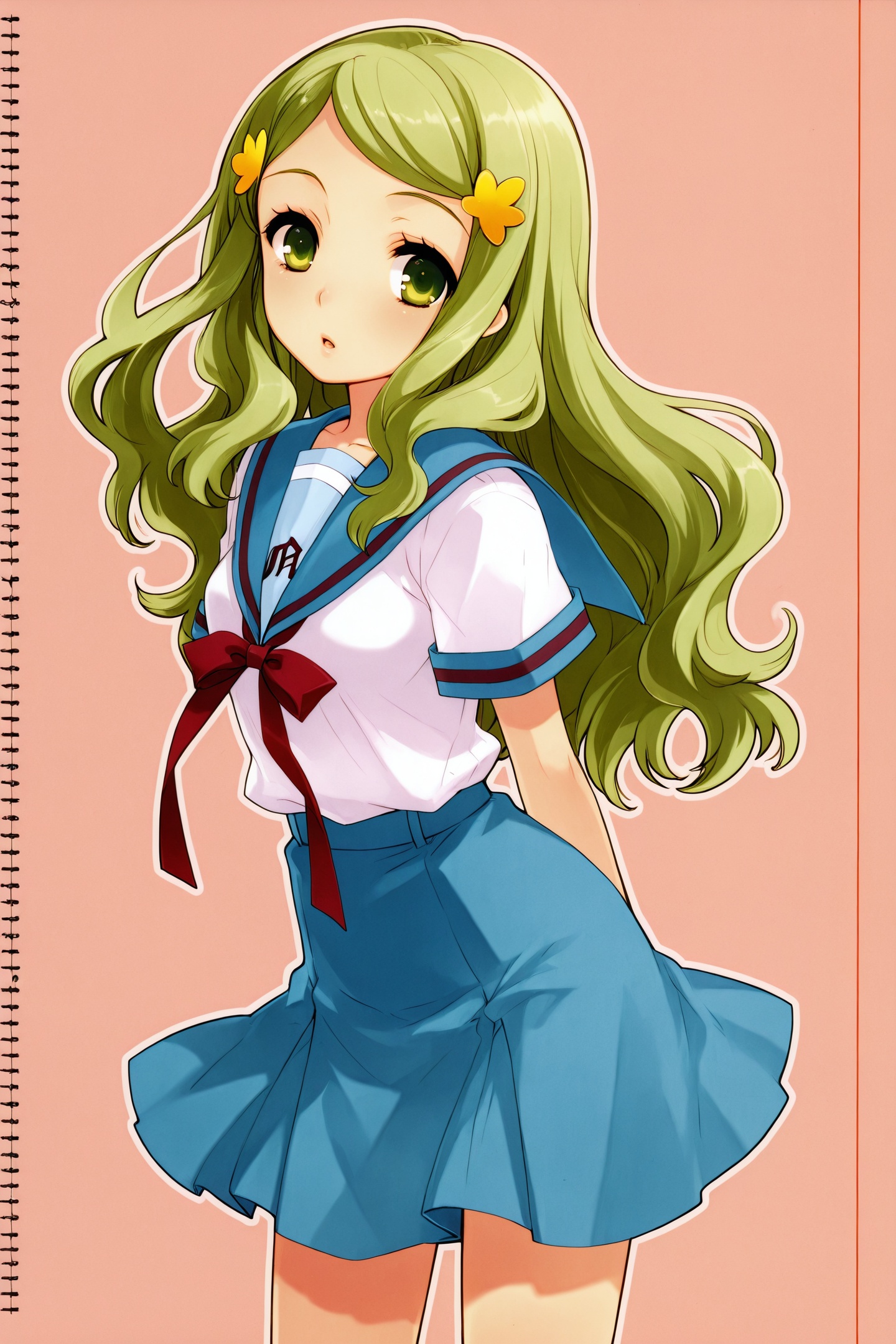 1girl,  solo,  Kimidori Emiri on Tensor.Art