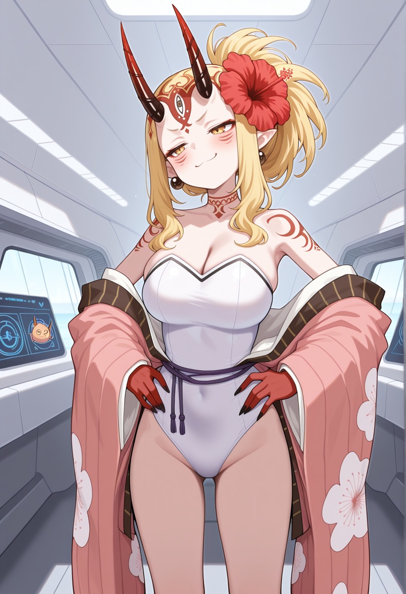 1girl,  long hair,  blonde hair on Tensor.Art