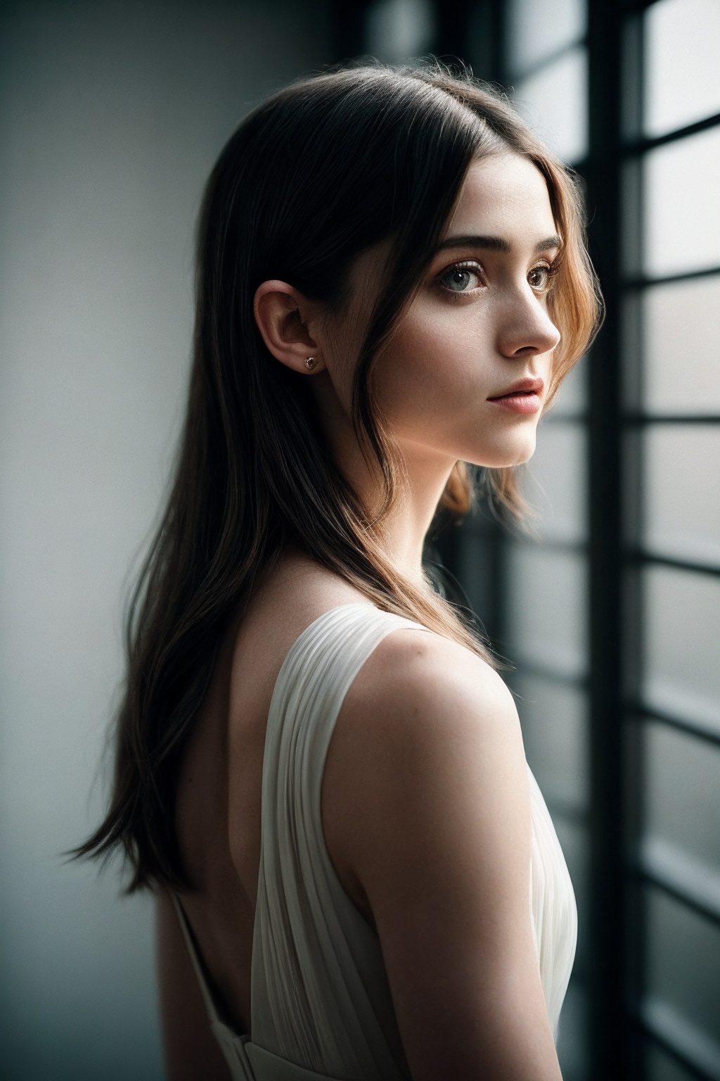 NataliaD_SoloTI_v1,  (In a thoughtfully styled outfit with artistic details and elegant lines,  paired with natural on Ten...