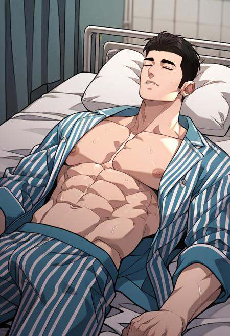 1boy,  male focus,  solo on Tensor.Art