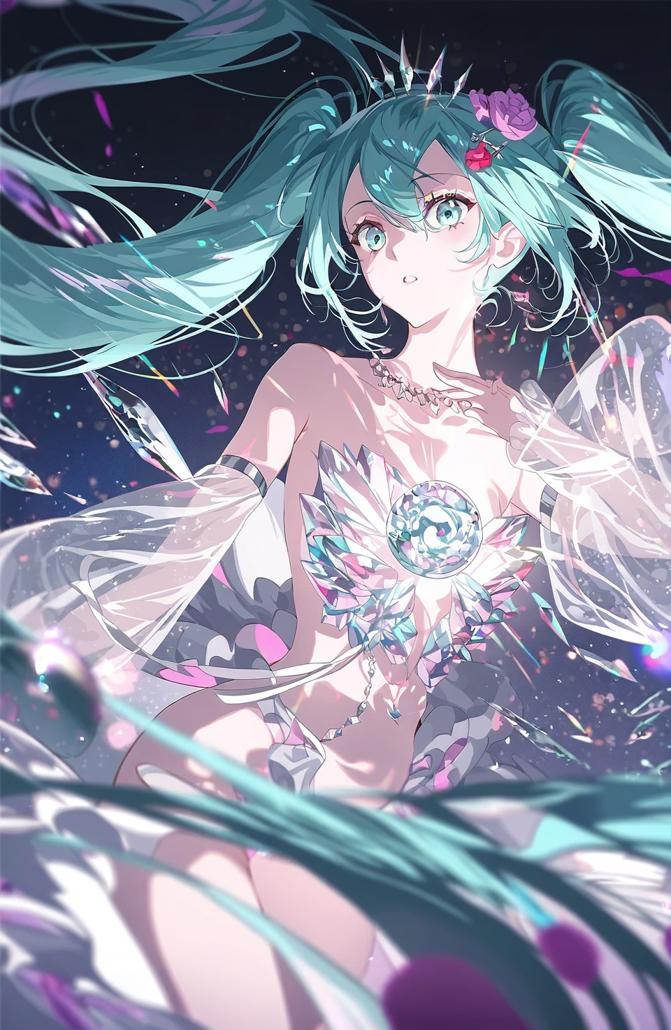 (((hatsune miku))),  artist:rella,  fajyobore on Tensor.Art