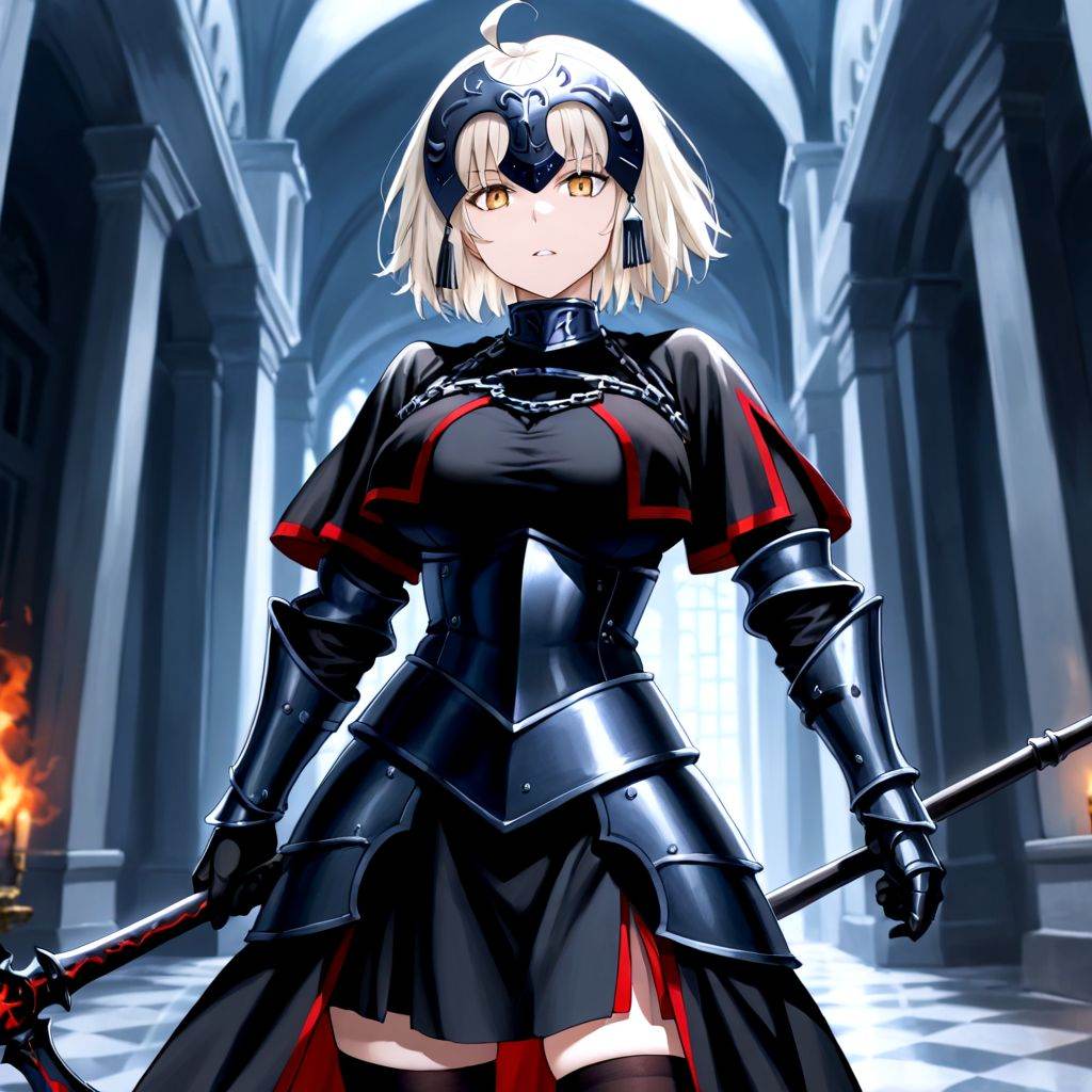 jeanne d'arc alter \(avenger) (first ascension) (fate\),  fate \(series\),  1girl on Tensor.Art