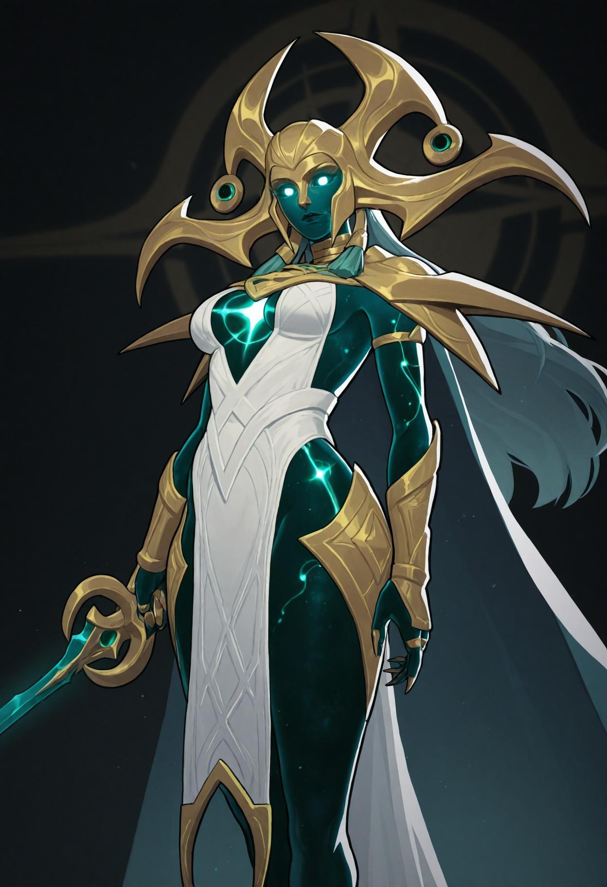 helac0smos,  holding sword,  1girl on Tensor.Art