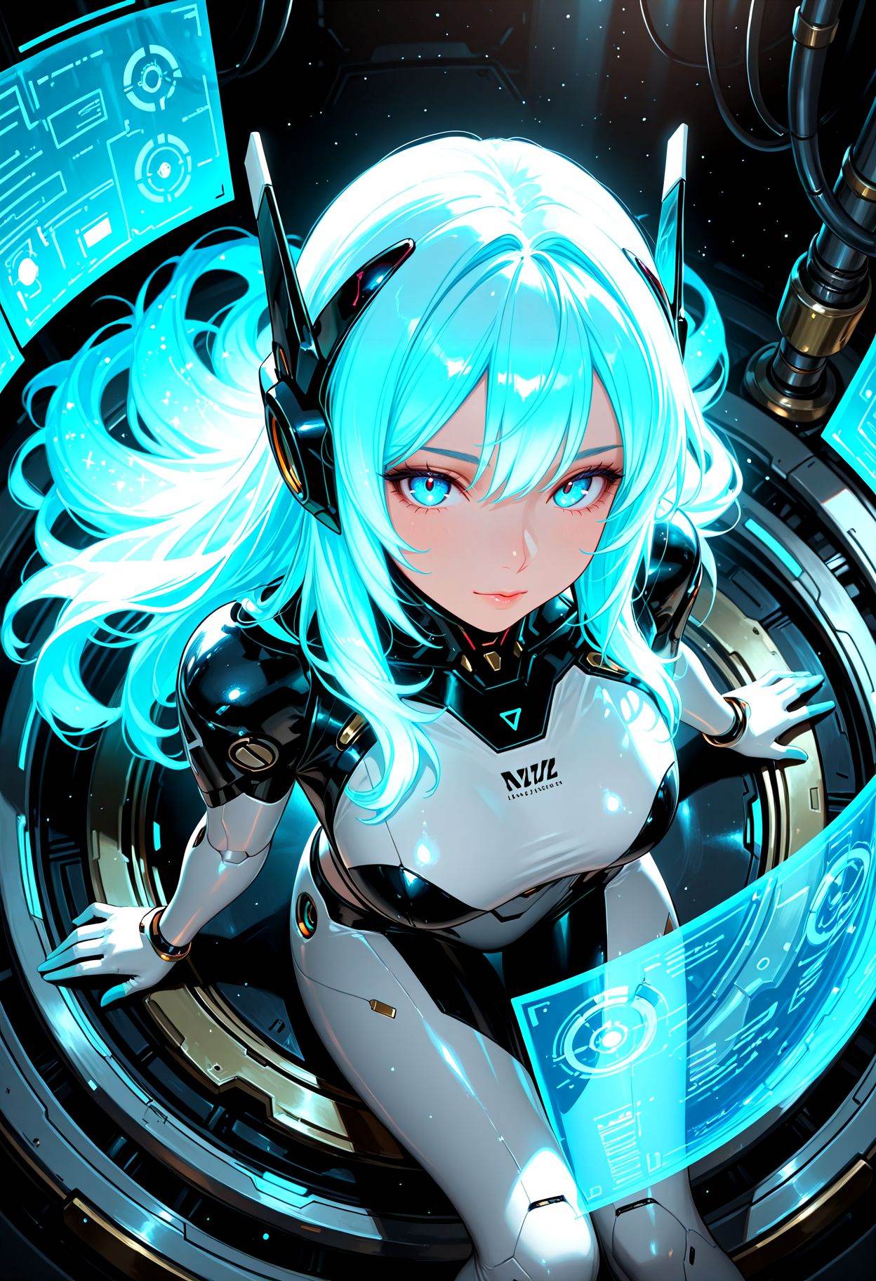 Smooth Quality,  science fiction,  1girl on Tensor.Art
