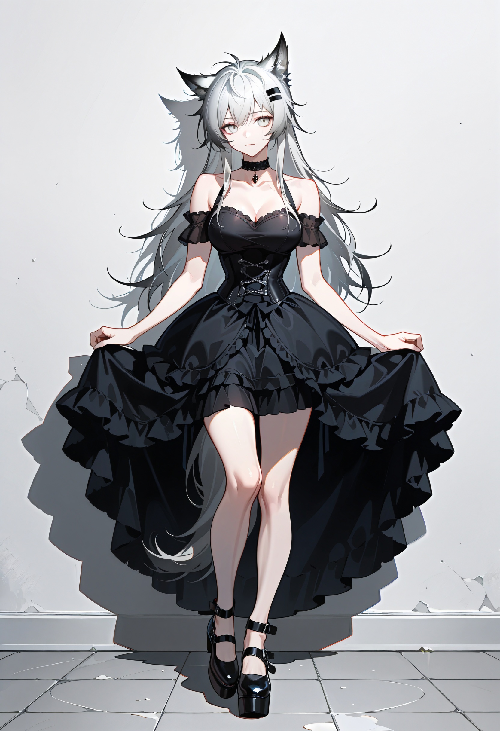 solo,  1girl,  dhg dress on Tensor.Art