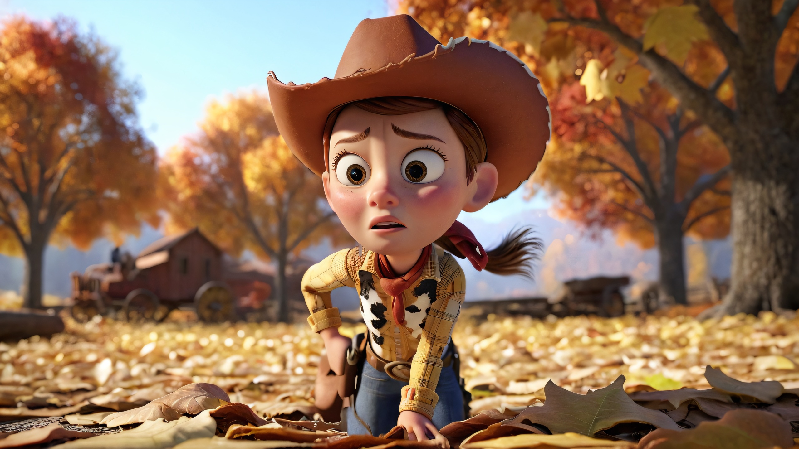 zy_animation,  CGI scene ,  cowgirl on Tensor.Art