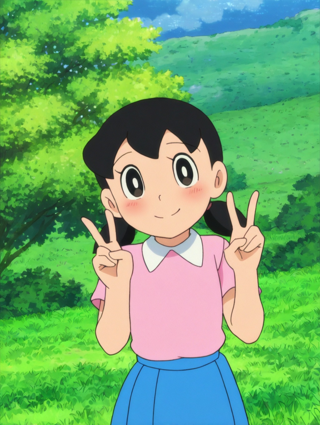 minamoto shizuka,  1girl,  solo on Tensor.Art