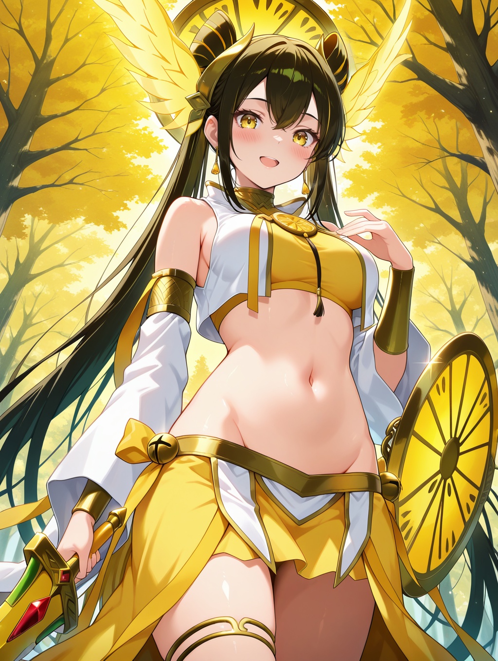 ohime the manifested mikanko,  1girl,  solo on Tensor.Art