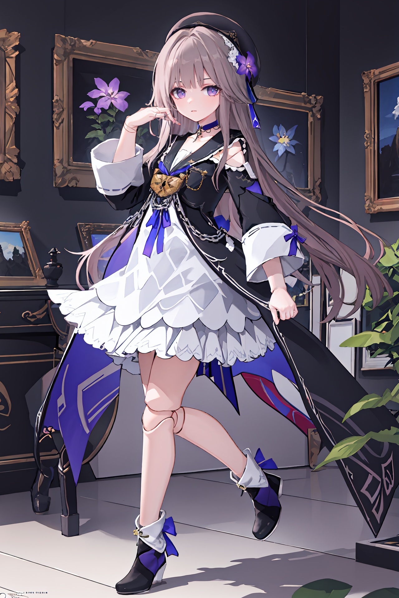 1girl,  herta \(honkai: star rail\),  doll joints on Tensor.Art