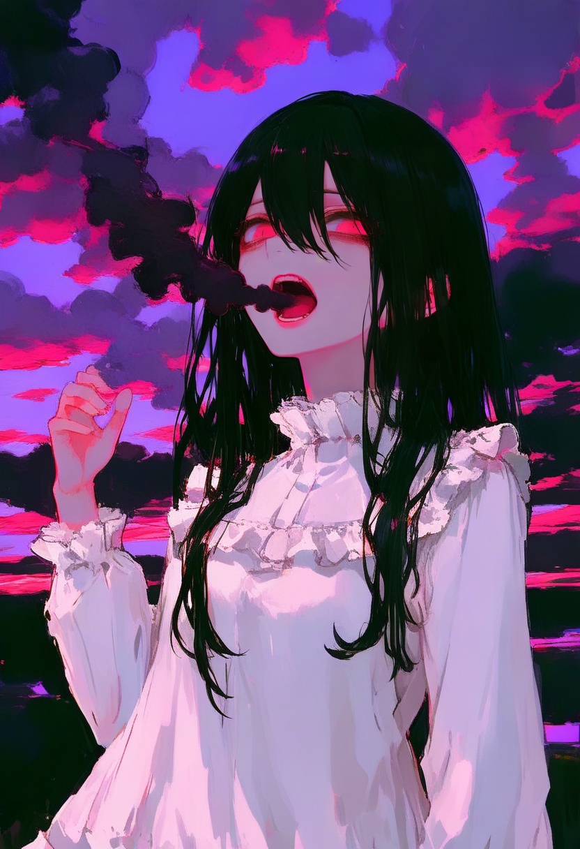 1girl,  solo,  long hair on Tensor.Art