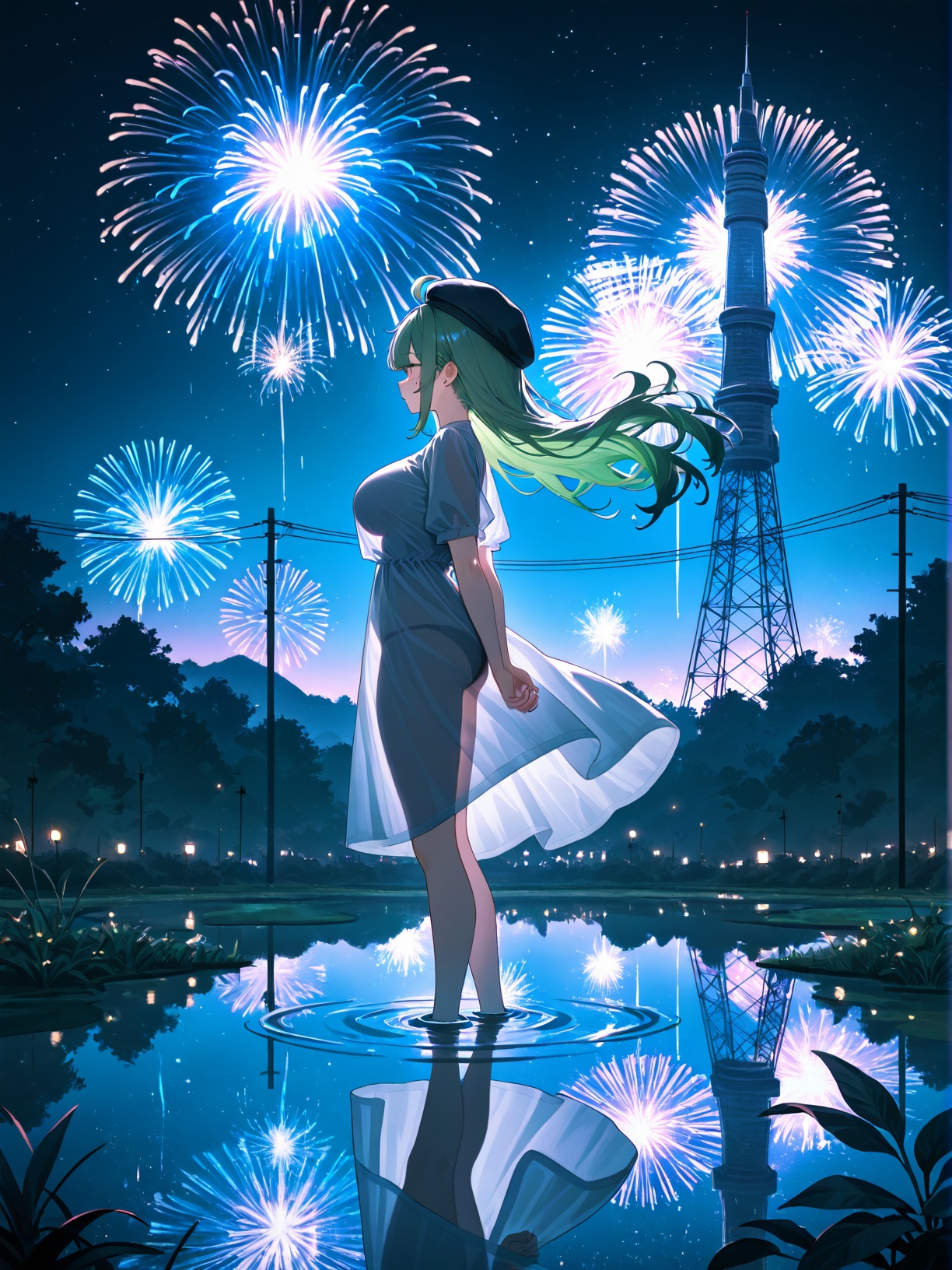 1girl,  araga kiwi, on Tensor.Art