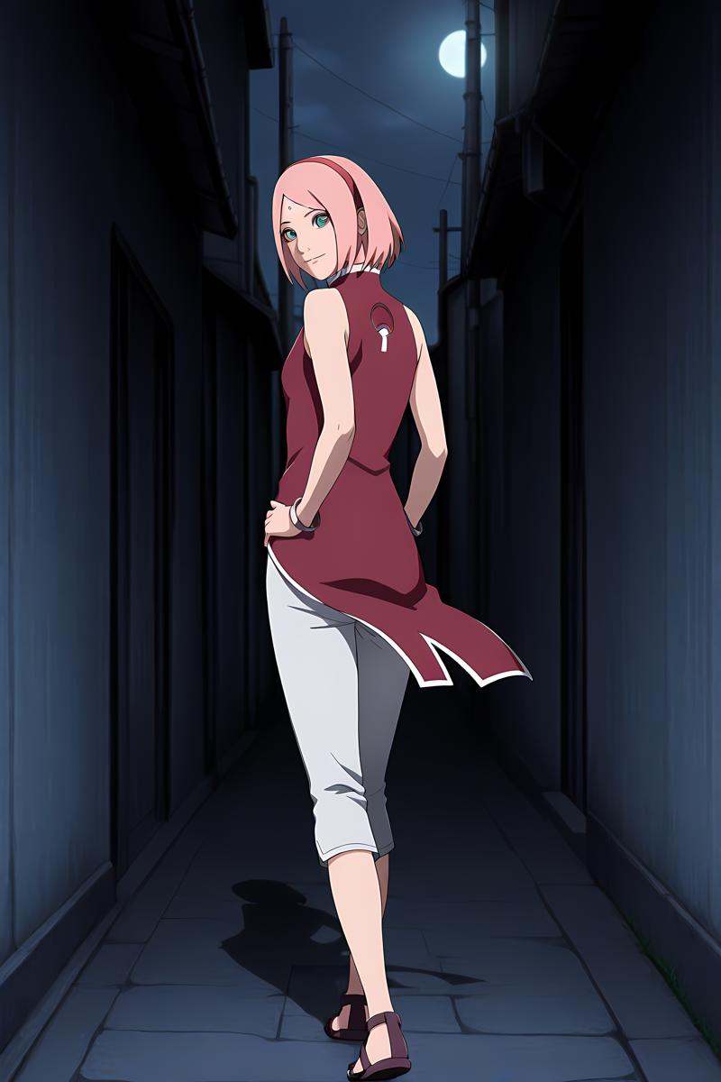 uchiha_sakura,  1girl,  solo on Tensor.Art