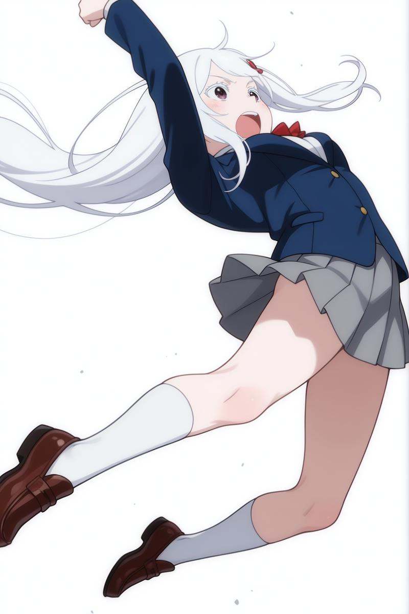 Echidna (re:zero),  pale skin,  school uniform on Tensor.Art