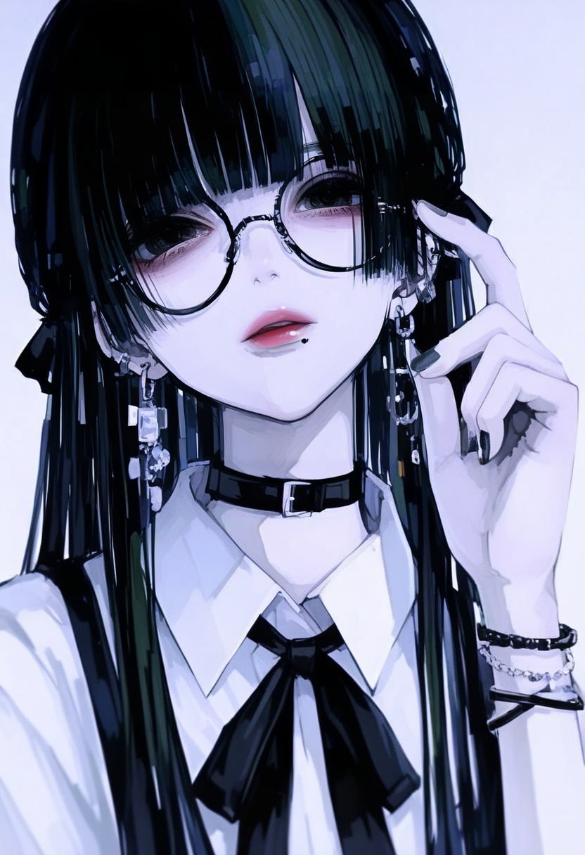 1girl,  solo,  jewelry on Tensor.Art