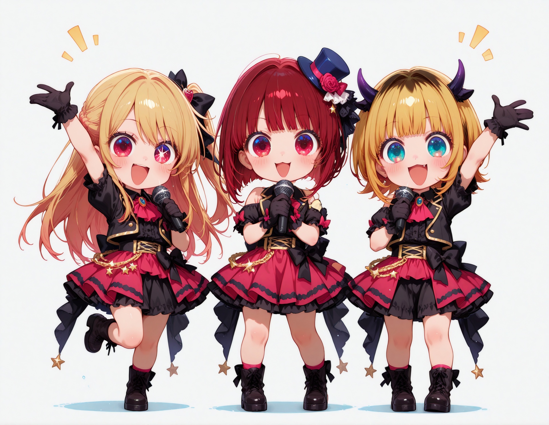 japanese anime art work,  oshi no ko \(anime\),  lineup on Tensor.Art