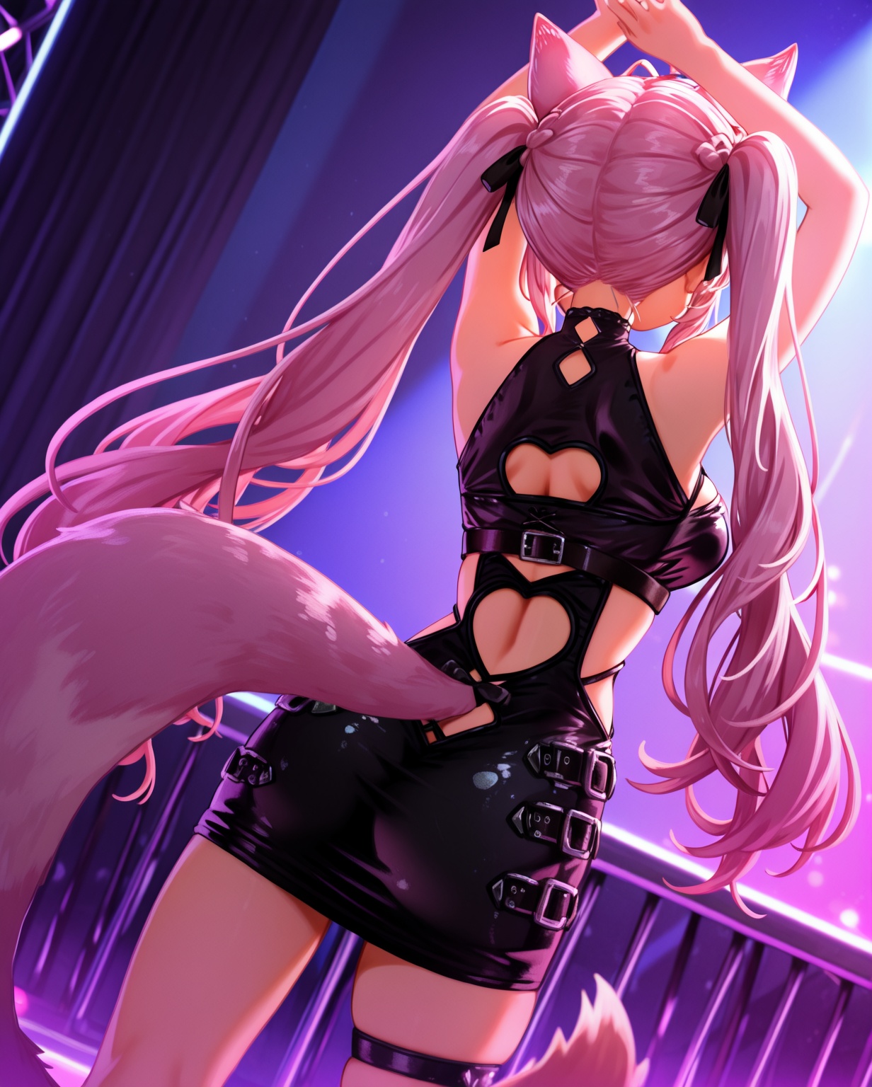 nightclub,  dim lighting,  dancing on Tensor.Art