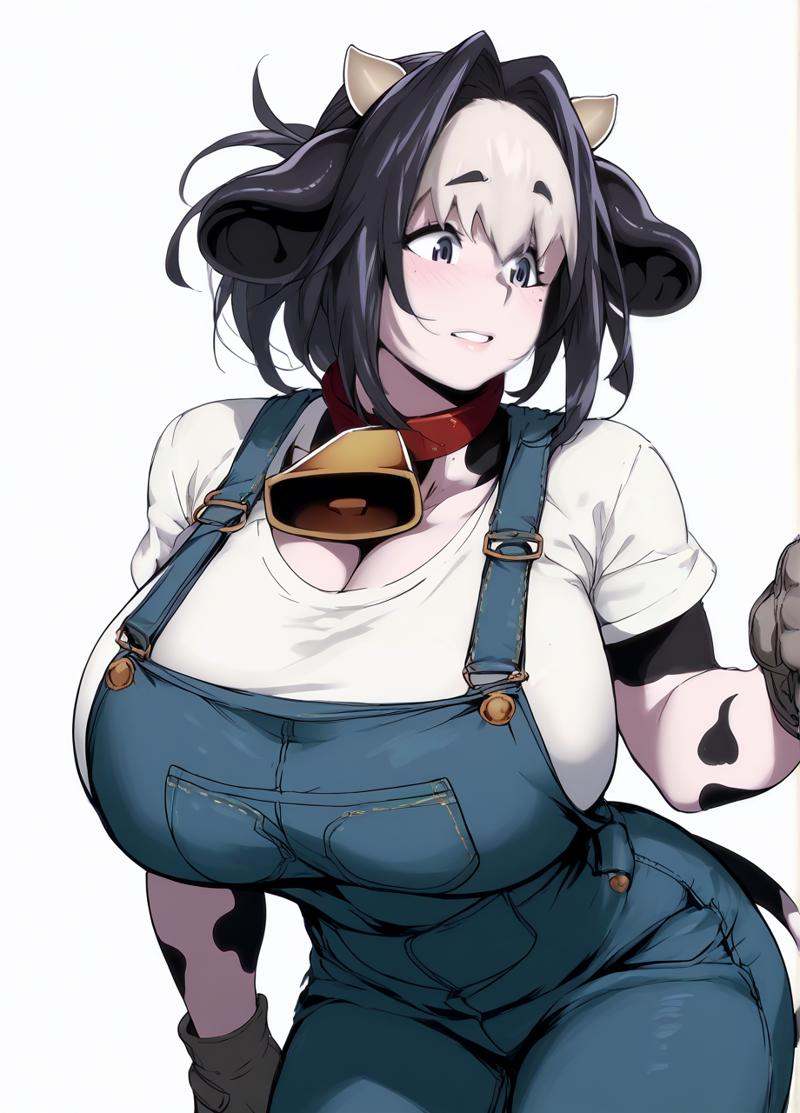 belle,  cow girl,  huge breasts on Tensor.Art