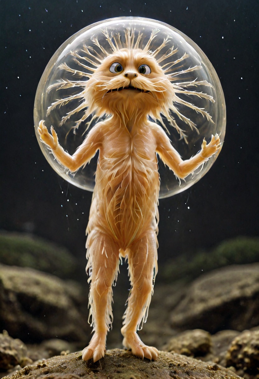 jiqiren-toushi,  transparent,  You can see the internal structure on Tensor.Art