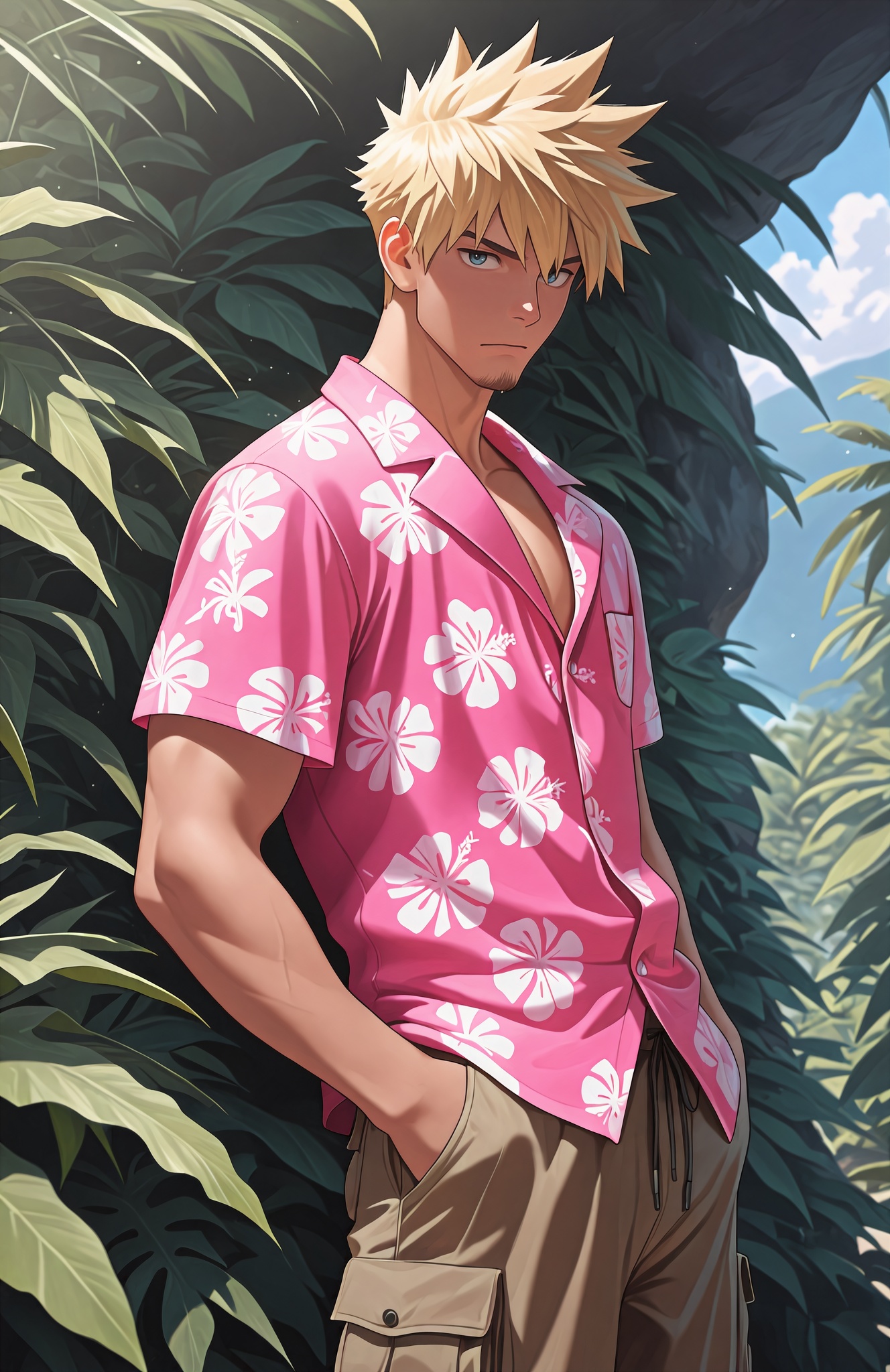 masterpiece,  best quality,  1boy on Tensor.Art