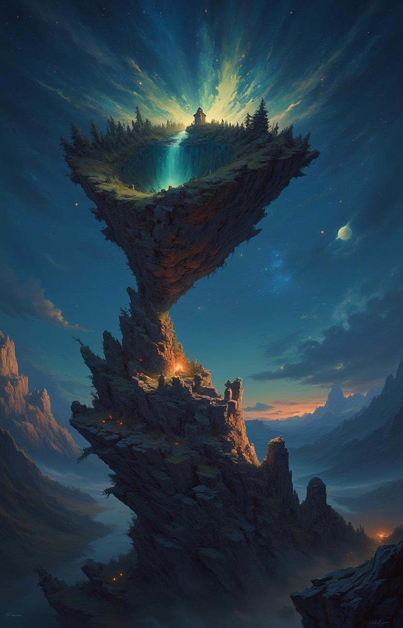 a strange impossible fast moving gravitation tilted 454.78 degree upside down,  baffling optical illusion,  disorienting a...