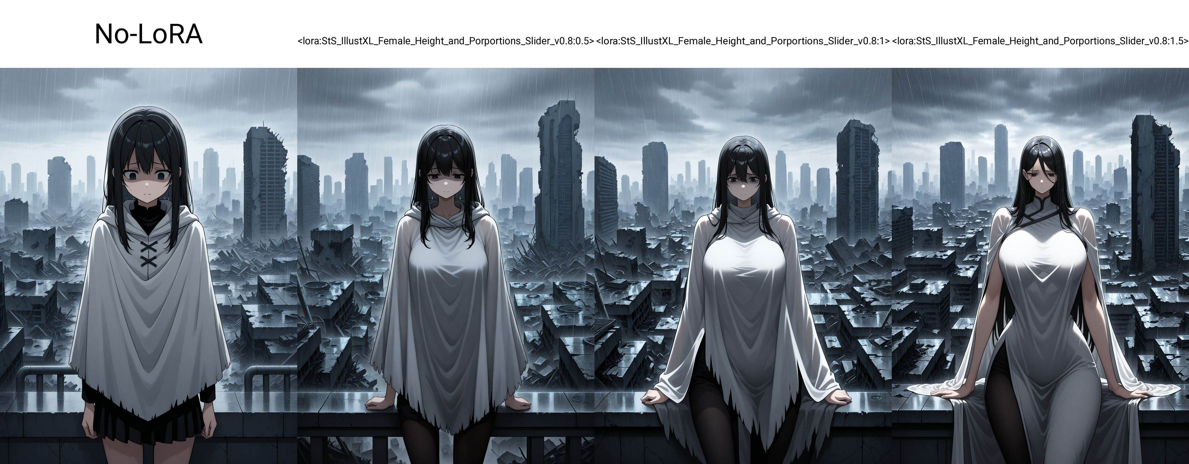 No-LoRA,  (three quarter view),  1girl on Tensor.Art
