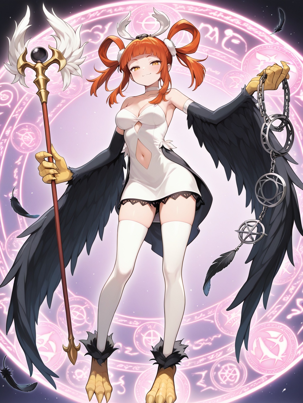 harpie channeler,  1girl,  solo on Tensor.Art