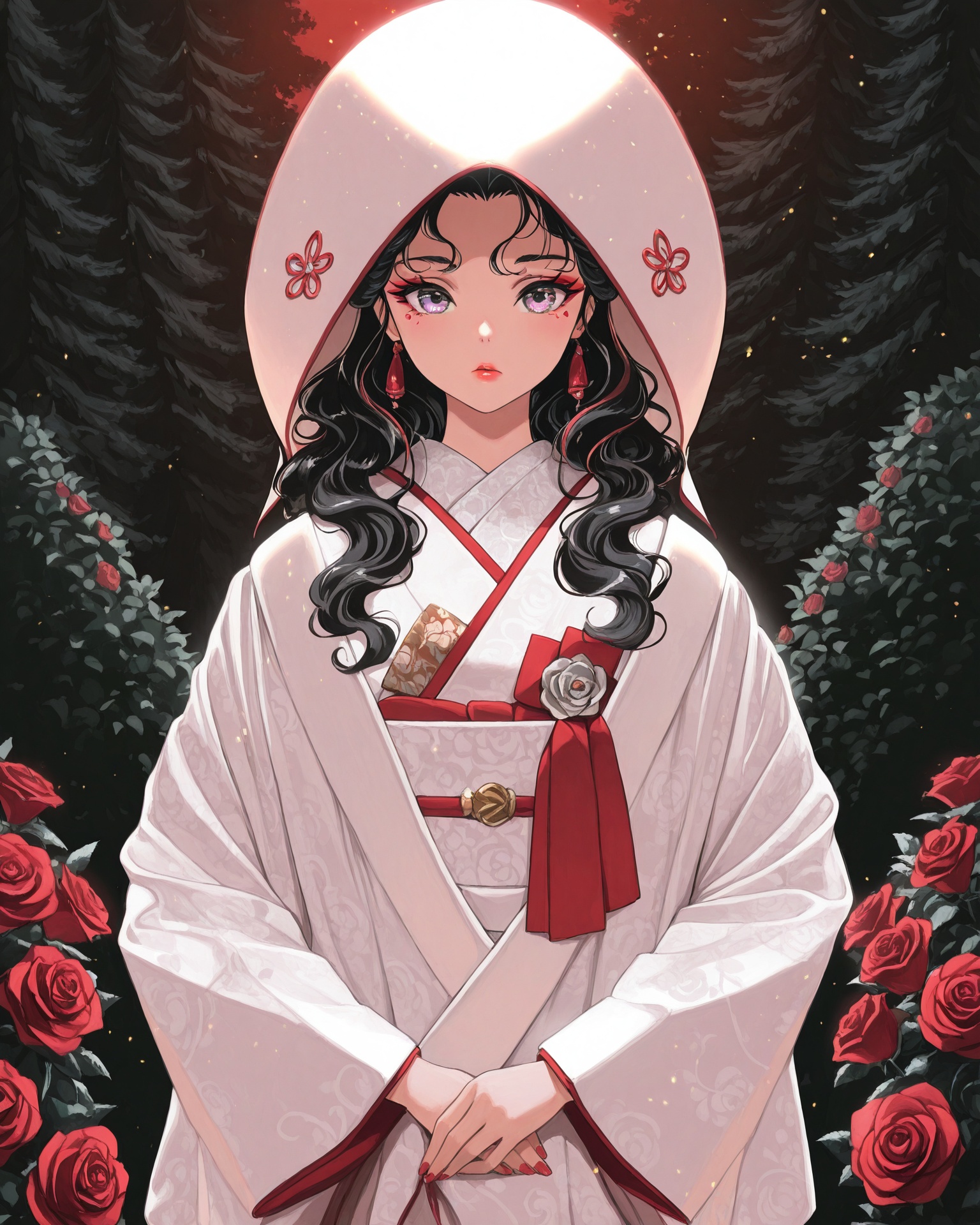 1girl,  shiromufa,  wavy hair on Tensor.Art