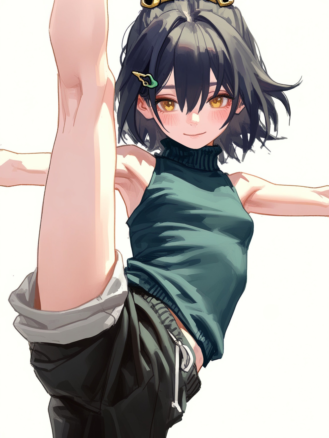 1girl,  yunli \(honkai: star rail\),  [watanabe tomari:7] on Tensor.Art