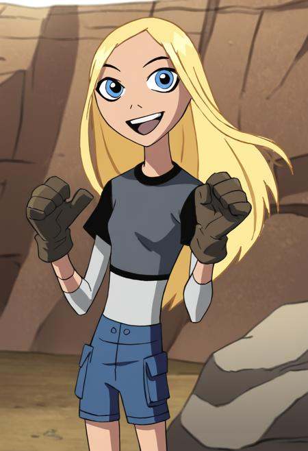terra,  1girl,  blonde hair on Tensor.Art