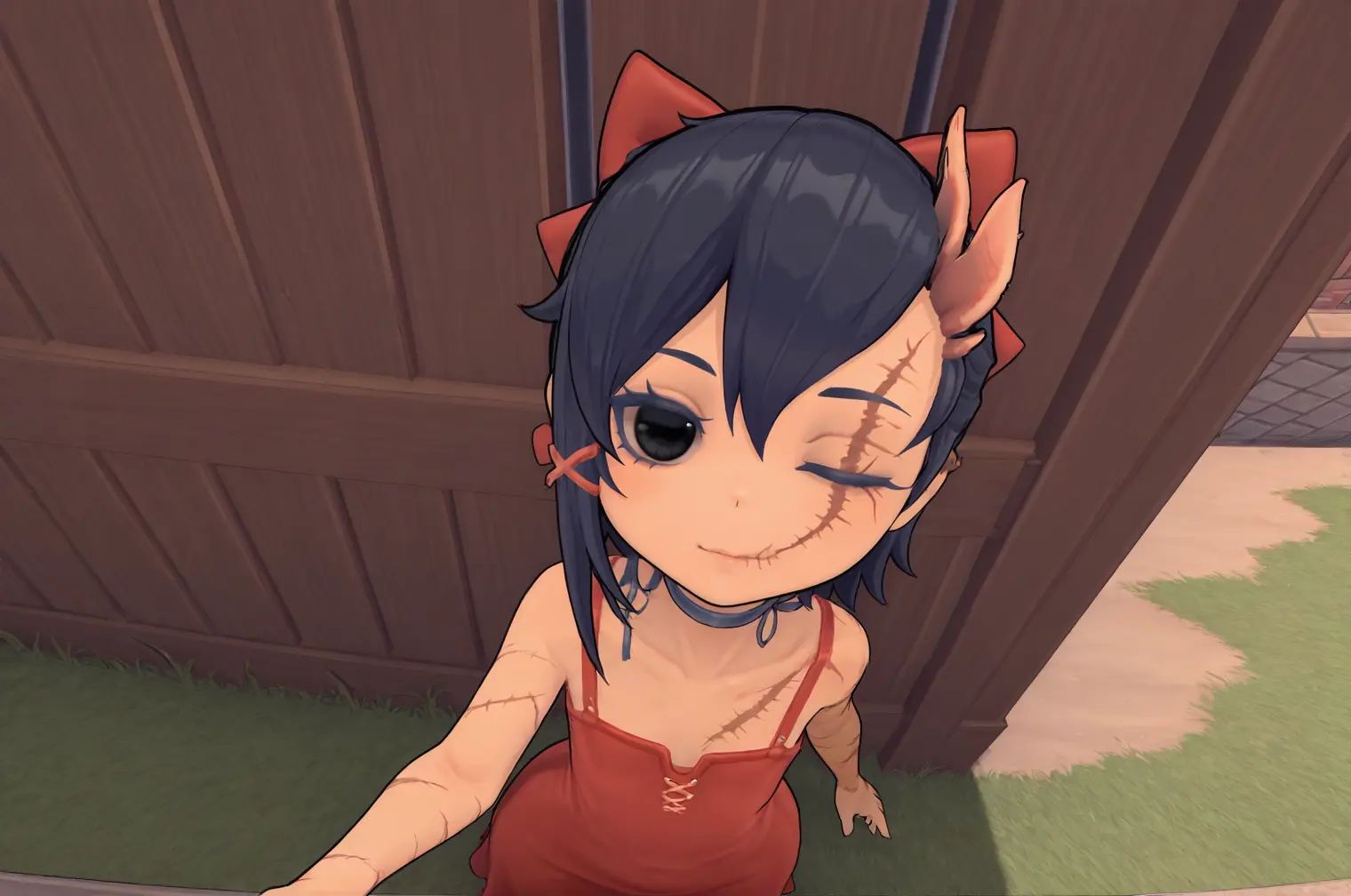 TinyMita,  1girl,  deformed face on Tensor.Art