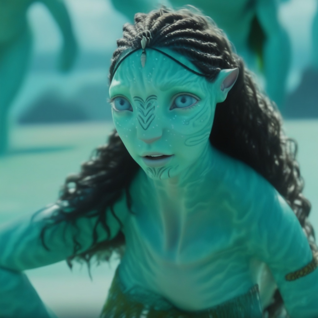 beautiful Na’vi,  1girl,  alien on Tensor.Art