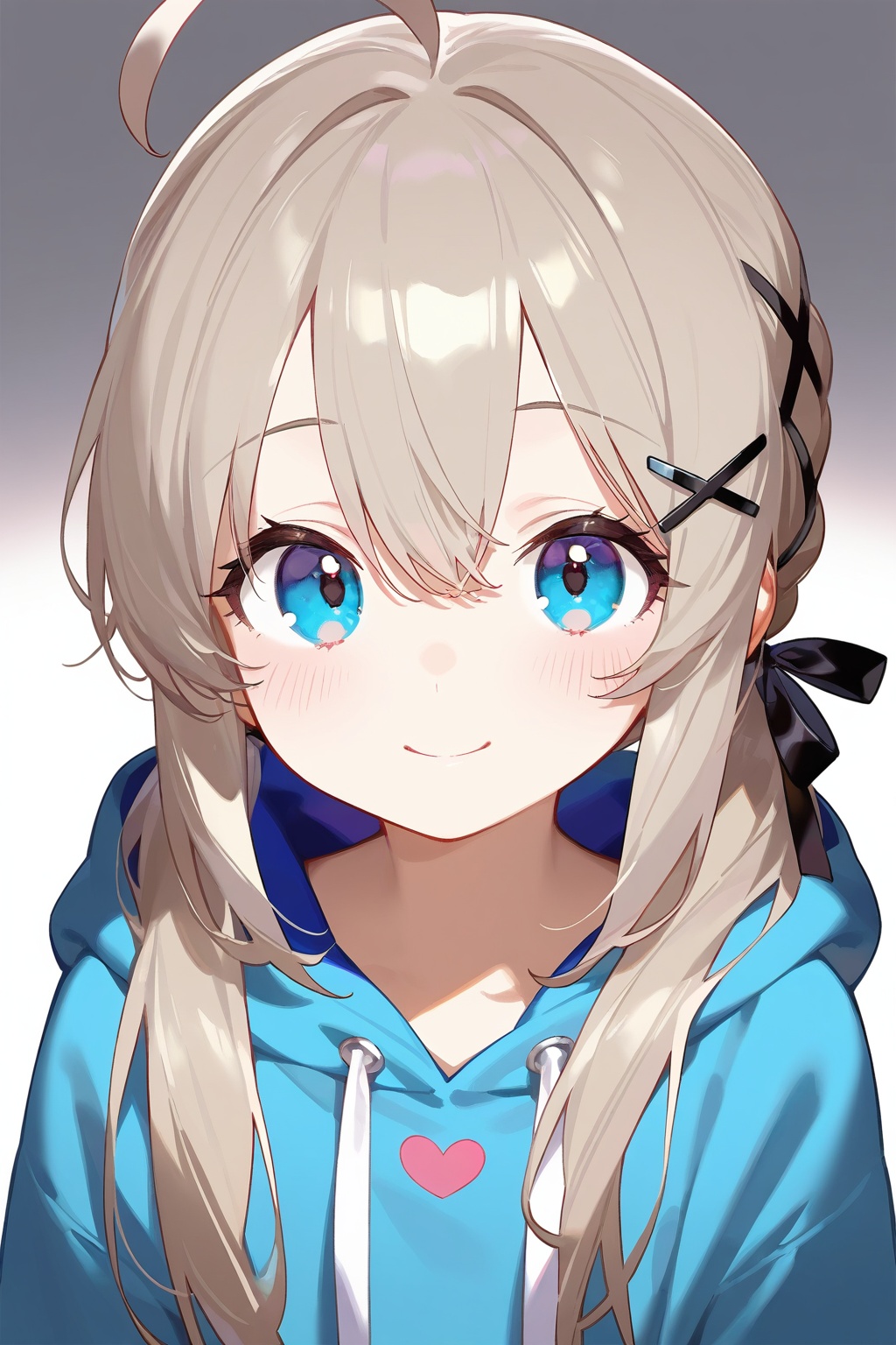 1girl,  solo,  blue eyes on Tensor.Art