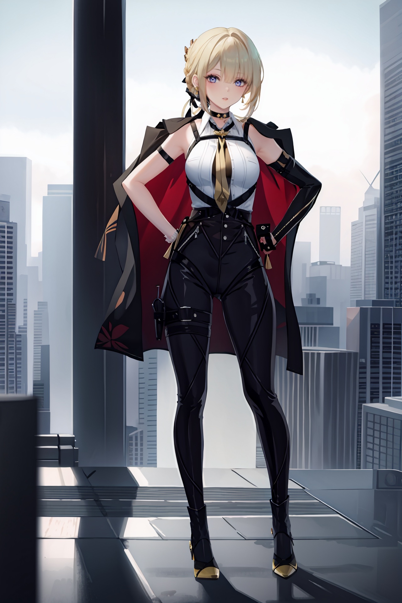 1girl,  solo,  evelyn chevalier on Tensor.Art