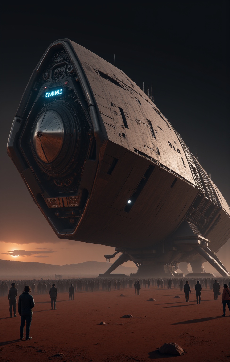 Interstellar_Scifi,  Interstellar_Scifi,  From the Martian aerospace base on Tensor.Art