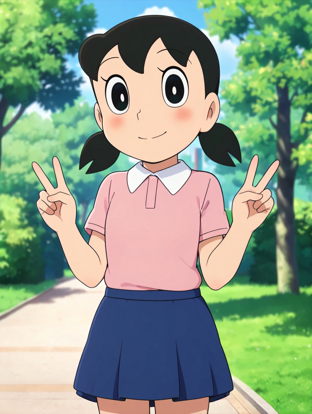 minamoto shizuka,  1girl,  solo on Tensor.Art