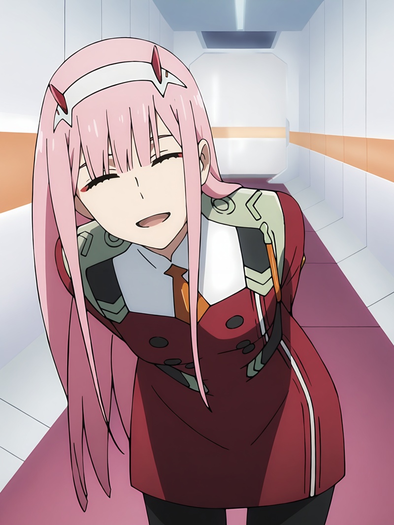 zero two (darling in the franxx),  1girl,  solo on Tensor.Art