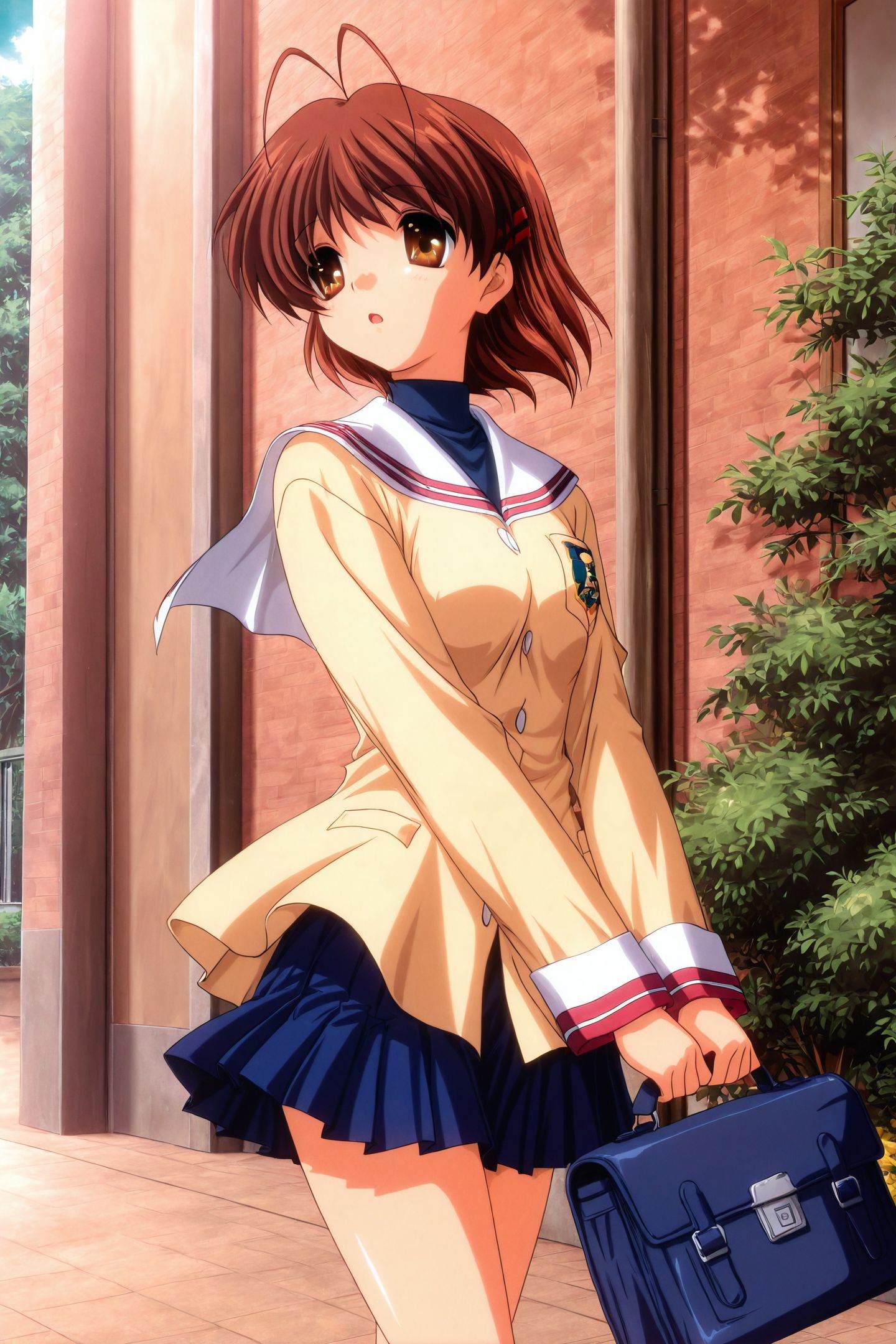 Anime Style,  1girl,  Nagisa Furukawa on Tensor.Art